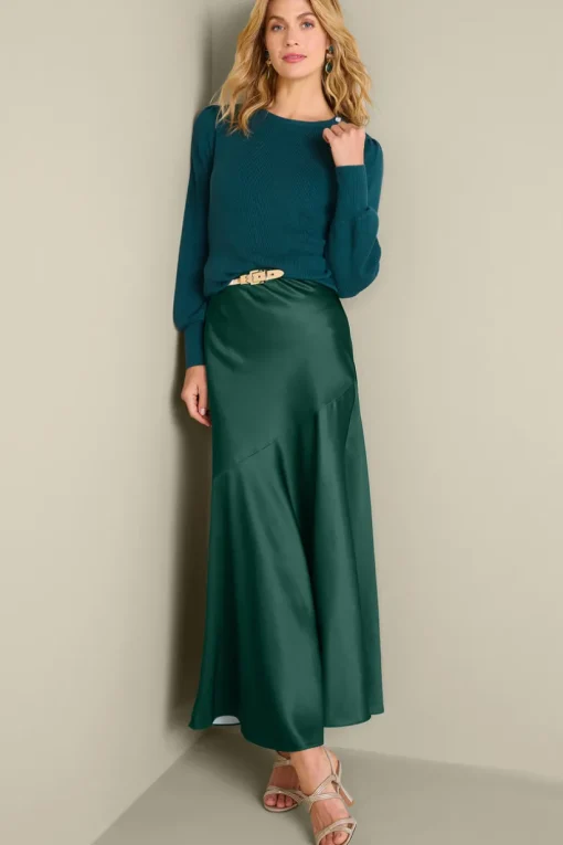 Blaise Satin Skirt
