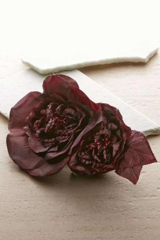 Bordeaux Blooms Pin