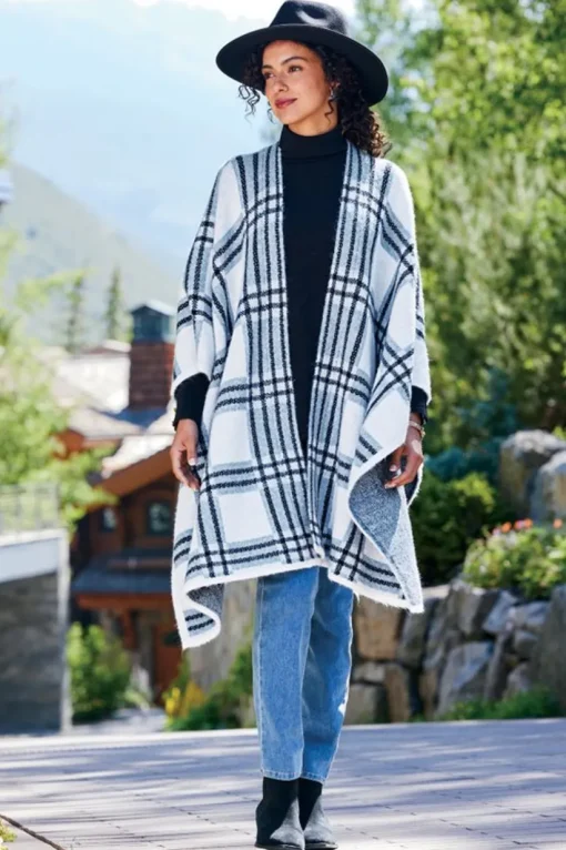 Braunwyn Plaid Wrap