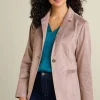 Breck Faux Suede Blazer