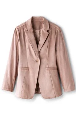 Breck Faux Suede Blazer