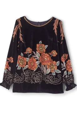 Brielle Velvet Top