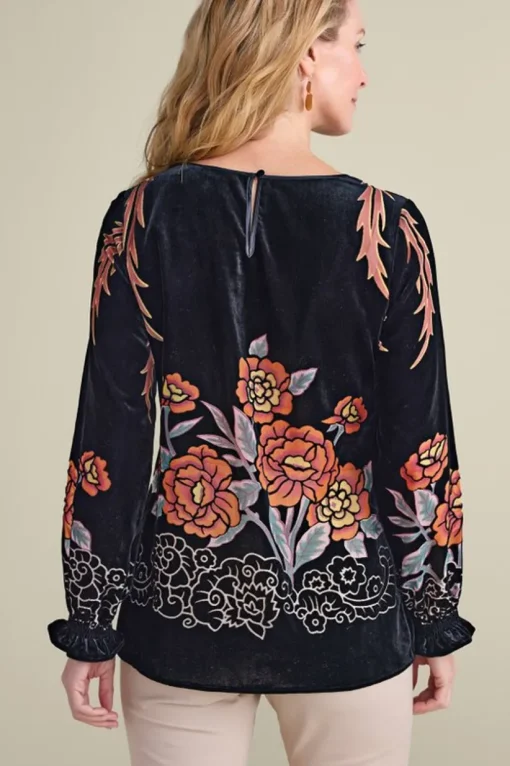 Brielle Velvet Top