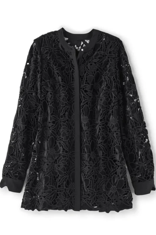 Candace Velvet Lace Tunic