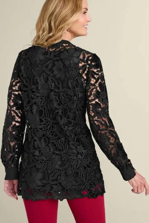 Candace Velvet Lace Tunic