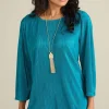 Cella Plisse Tunic