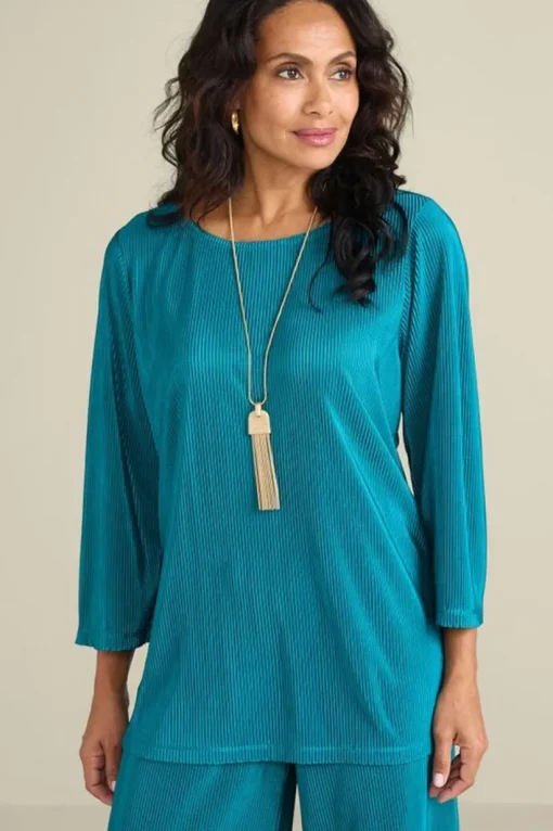 Cella Plisse Tunic