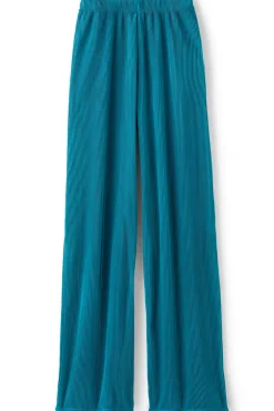 Cella Plisse Wide Leg Pants