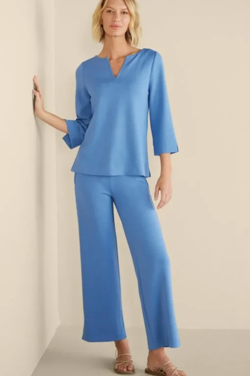 Ceri Knit Wide-Leg Pants