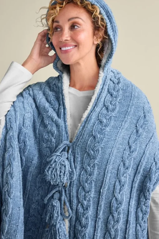 Chenille Sherpa Wearable Throw