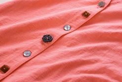 Danielle Button Dress