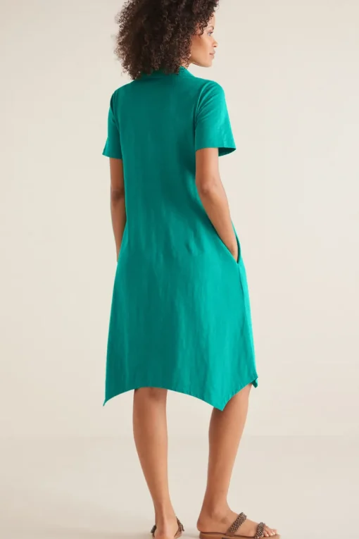 Danielle Button Dress
