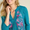 Delsie Embroidered Top