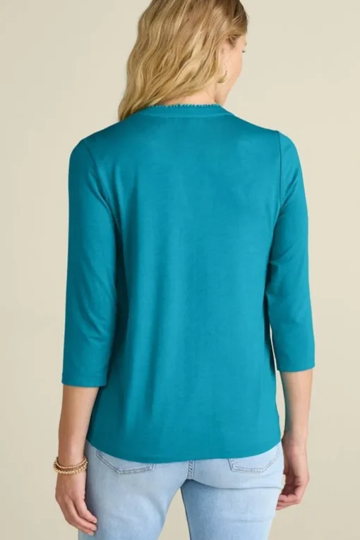 Delsie Embroidered Top