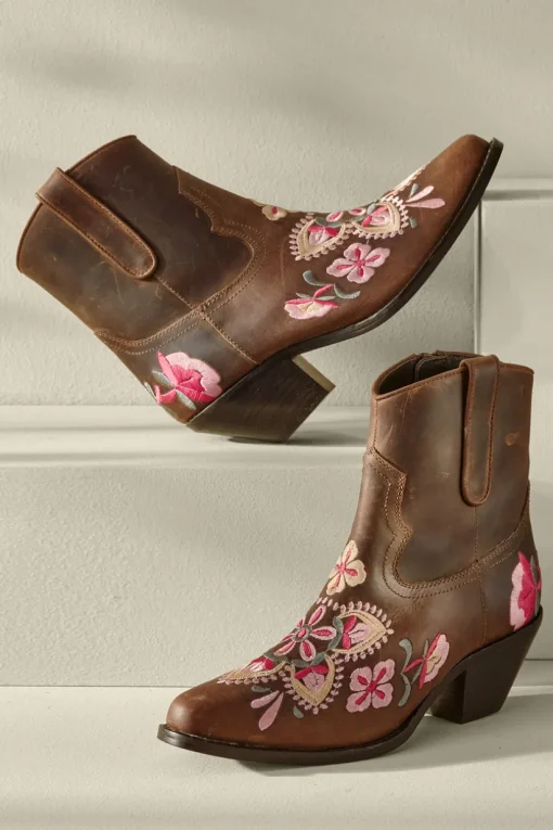 Diba True Cainsville Embroidered Bootie