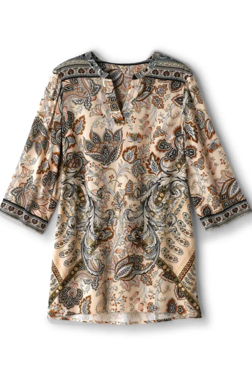 Dona 3/4 Sleeve Tunic