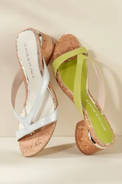 Donald Pliner Mida Cork Heel Slide