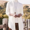 Draped Ruffle Cardigan