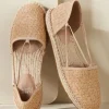 Eileen Fisher Lee Raffia Stretch Espadrille