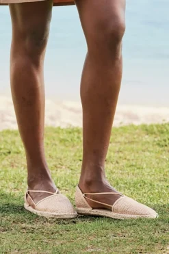 Eileen Fisher Lee Raffia Stretch Espadrille