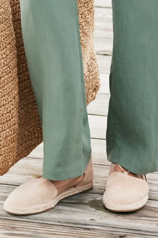 Eileen Fisher Lee Raffia Stretch Espadrille