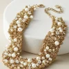 Elanore Crochet Pearl Necklace