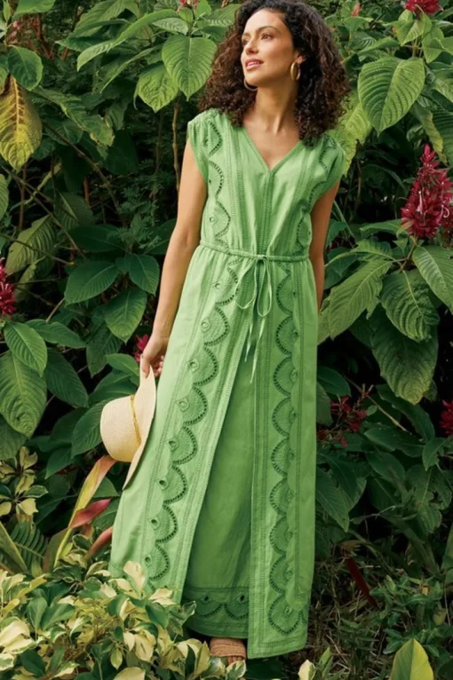 Ellison Linen Blend Maxi Dress