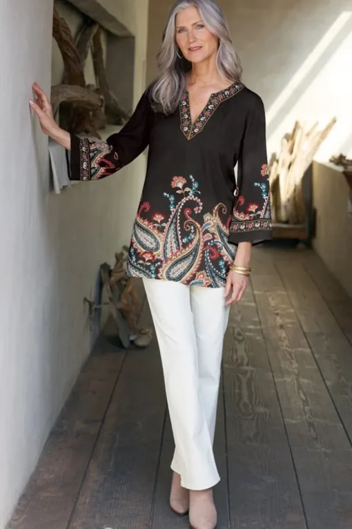 Elma 3/4 Sleeve Tunic