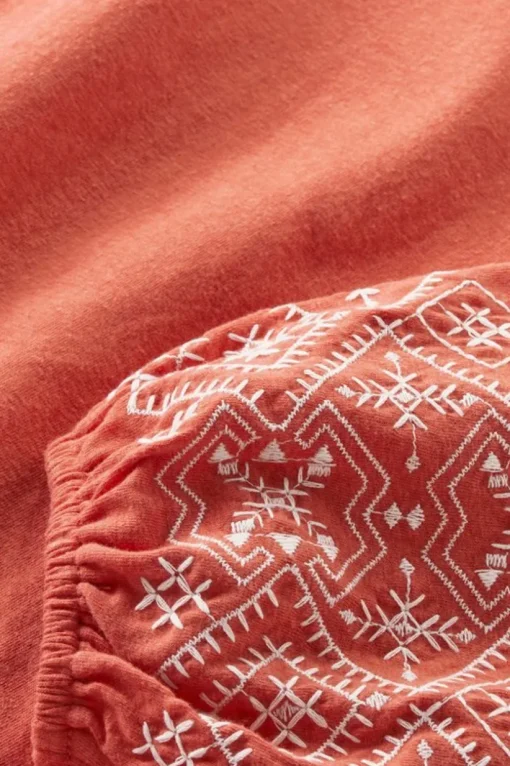 Embroidered Parisian Poet Top