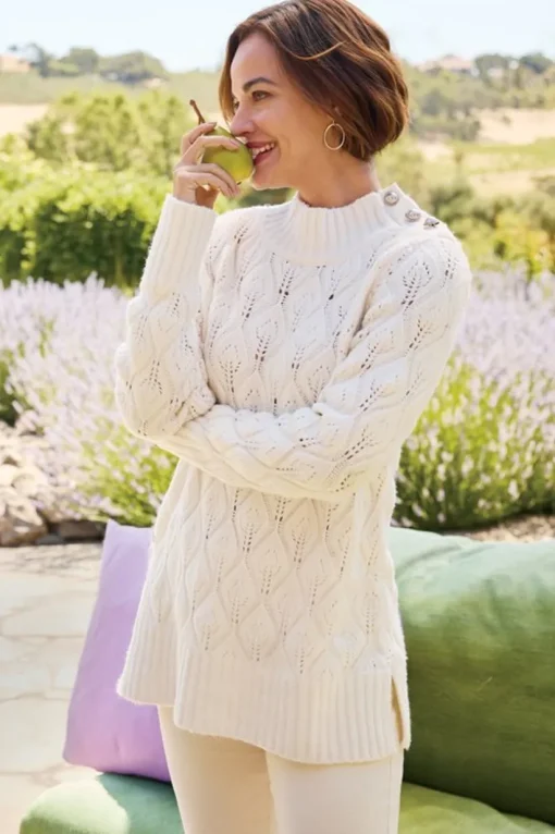 Ensley Button Sweater Tunic