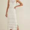 Erica Crochet Midi Dress
