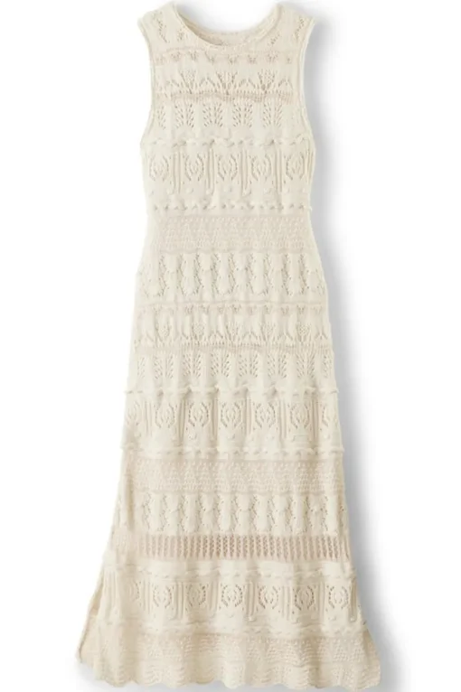 Erica Crochet Midi Dress
