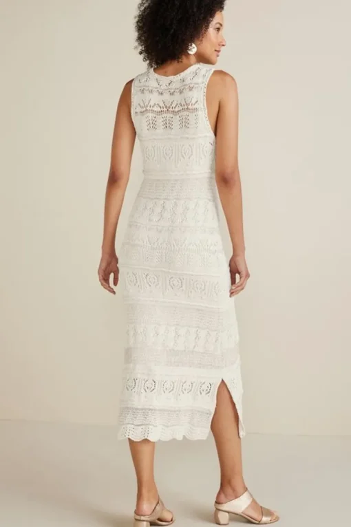 Erica Crochet Midi Dress