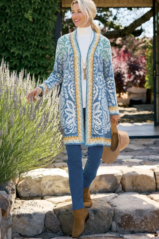 Ezer Jacquard Duster