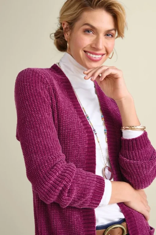 Faith Chenille Cardigan