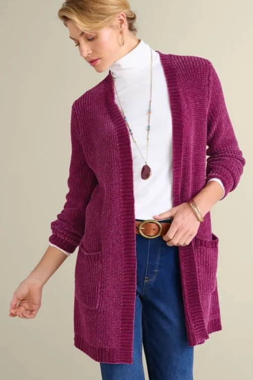 Faith Chenille Cardigan