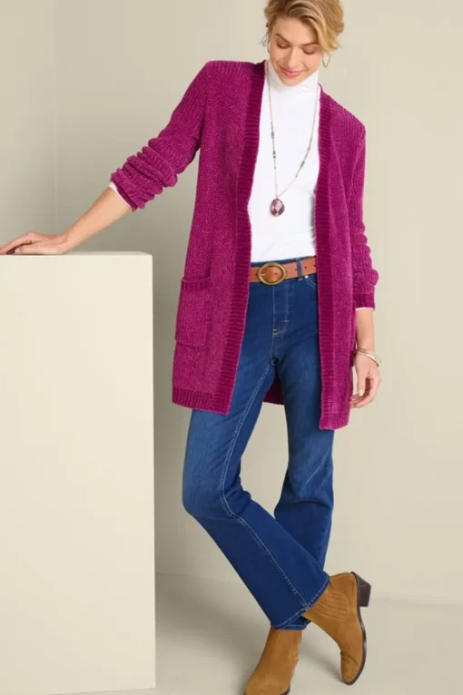 Faith Chenille Cardigan