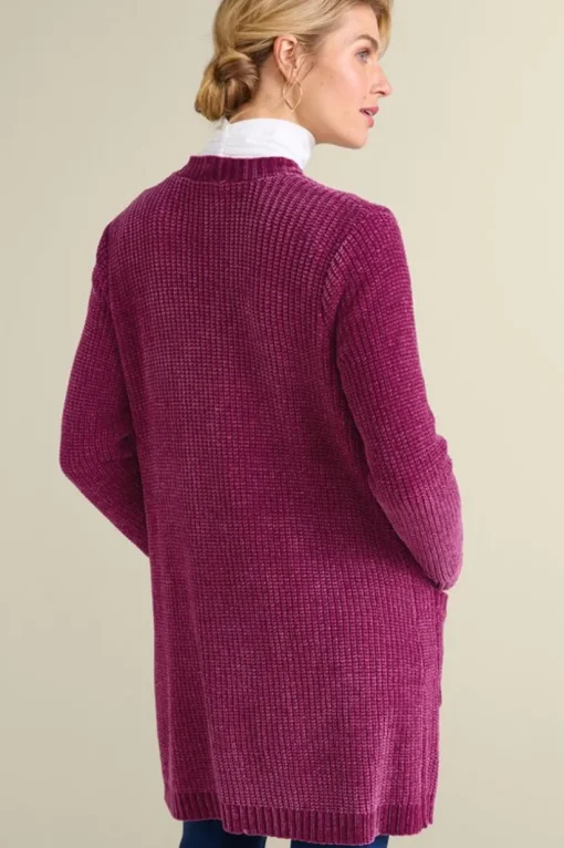 Faith Chenille Cardigan