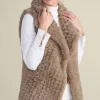 Faux Fur Draped Vest