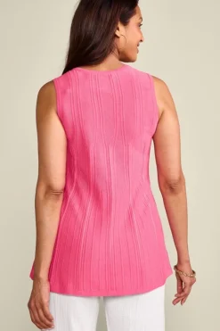 Felicity Peplum Sweater Tank