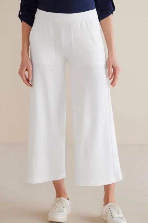 Fina French Terry Crop Pants