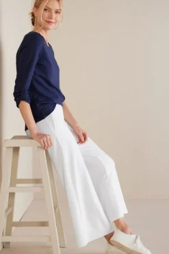 Fina French Terry Crop Pants