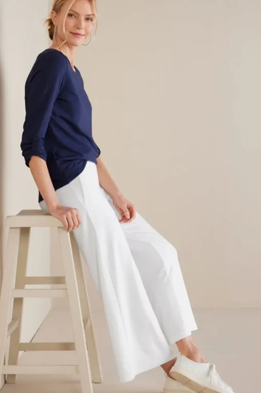 Fina French Terry Crop Pants