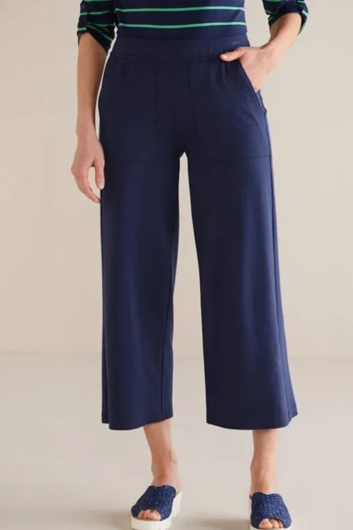 Fina French Terry Crop Pants