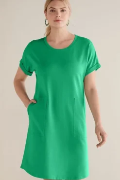 Fina French Terry Short Dress