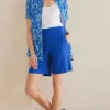 Flavia Linen Blend Shorts