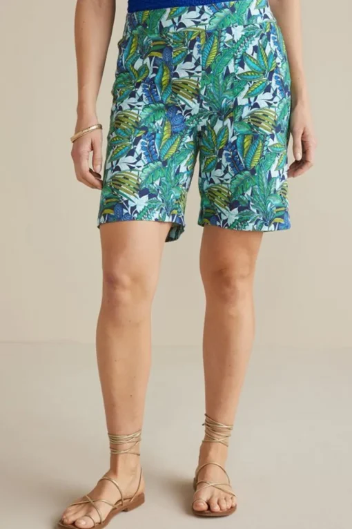Flavia Linen Blend Shorts