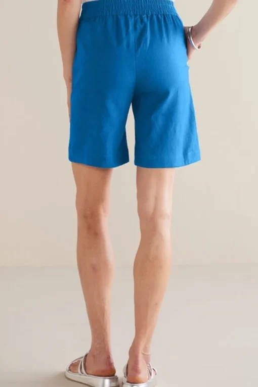 Flavia Linen Blend Shorts