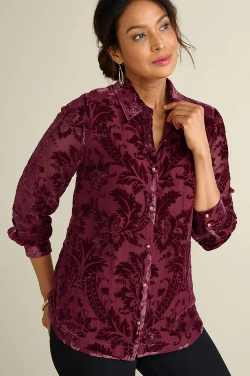 Floreat Velvet Shirt