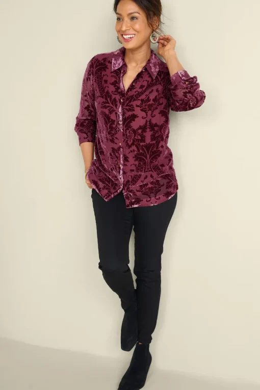Floreat Velvet Shirt